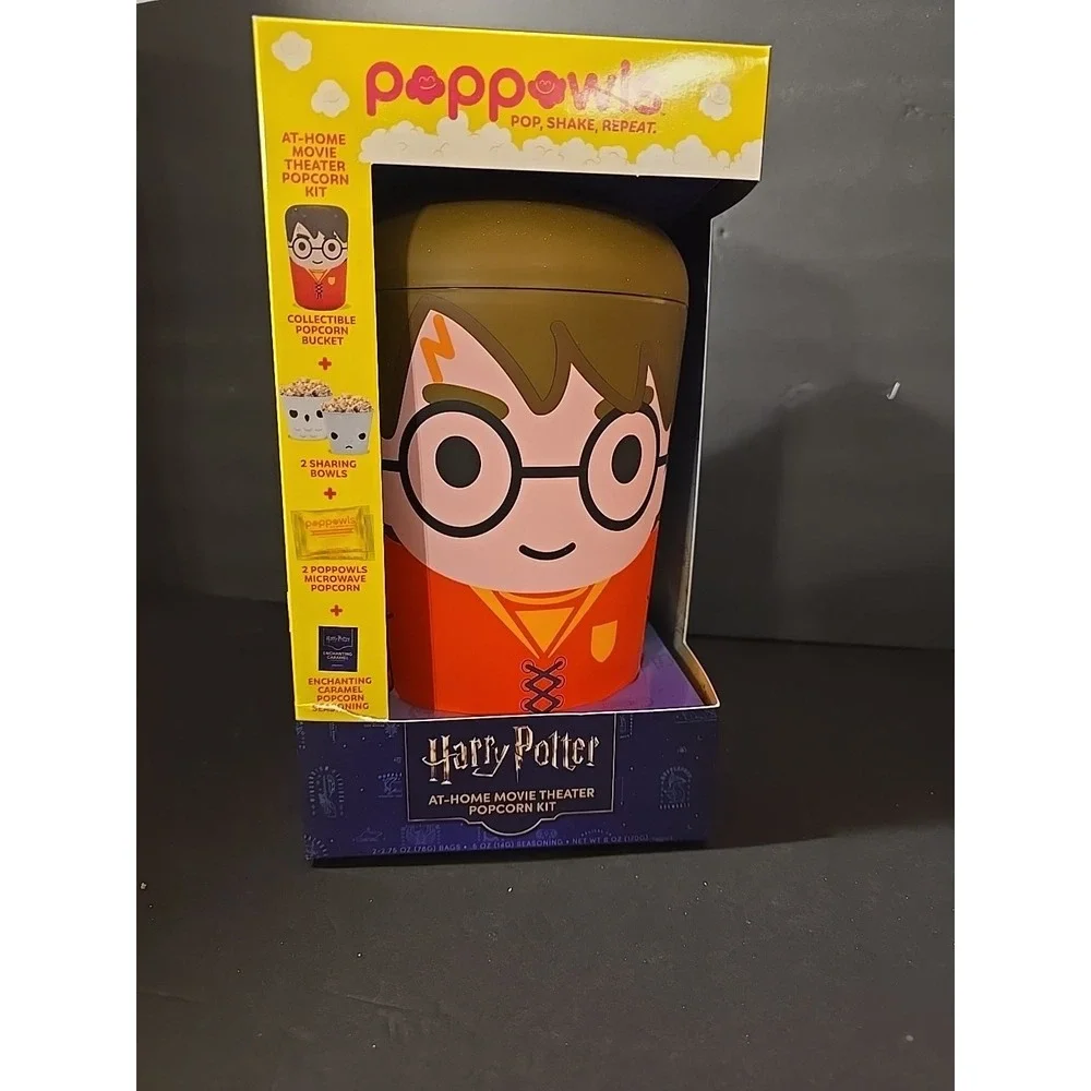 Harry Potter Poppowls At Home Movie Theater Popcorn Bucket/kit